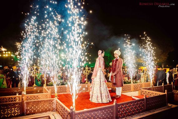 bride groom Entry